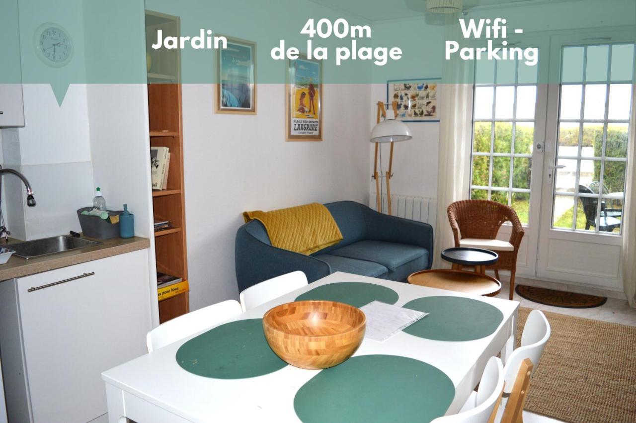 Triplex Avec Jardinet - Wifi - A 400M De La Plage Courseulles-sur-Mer Zewnętrze zdjęcie