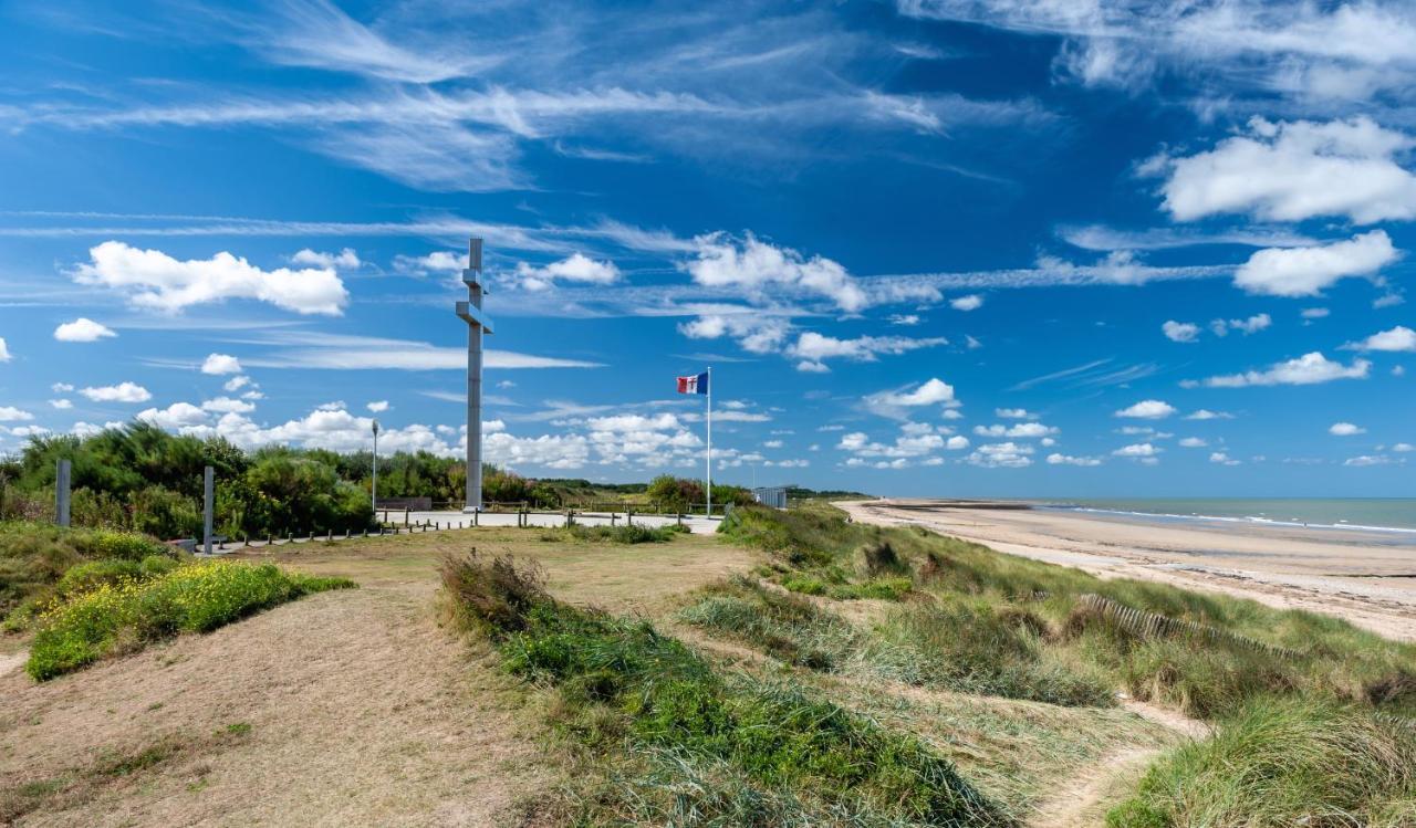 Triplex Avec Jardinet - Wifi - A 400M De La Plage Courseulles-sur-Mer Zewnętrze zdjęcie